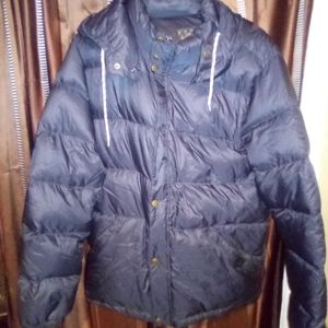 Woman 2X puffy coat Black